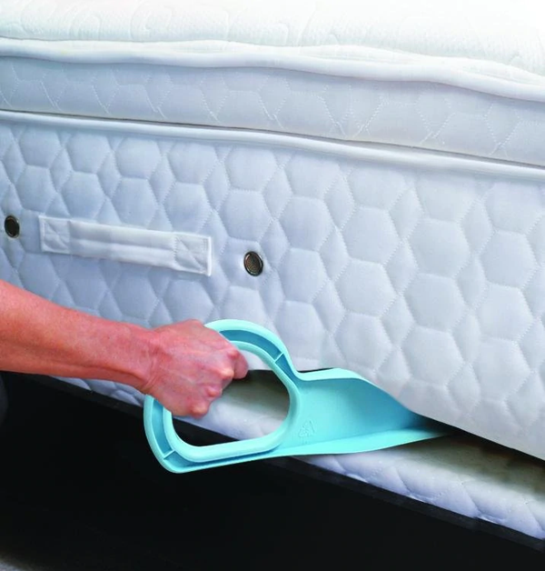 Ergonomic Mattress Wedge Elevator - Bed Making & Mattress Lifting Handy Tool Alleviate Back Pain