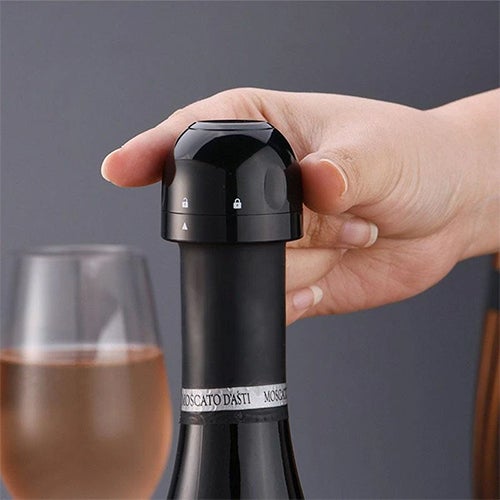 1/3pcs Silicone Sealed Champagne Stopper Red Wine Bottle Sealer Cap Leak-proof Vacuum Retain Freshness Wine Plug Bar To