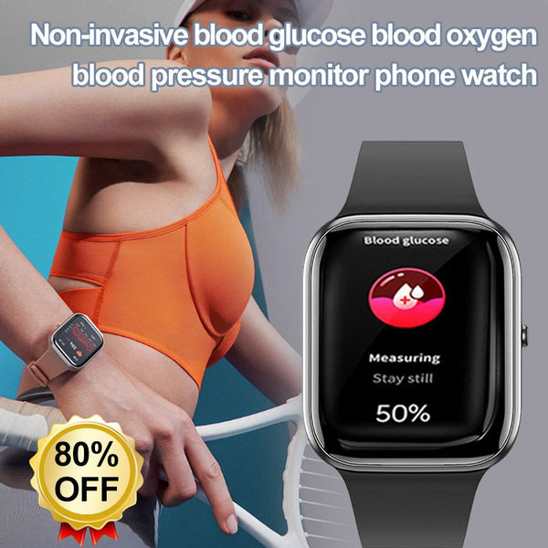 Hot Sale - Blood Glucose Smart Watch II Heart Rate Blood Pressure Health Watches