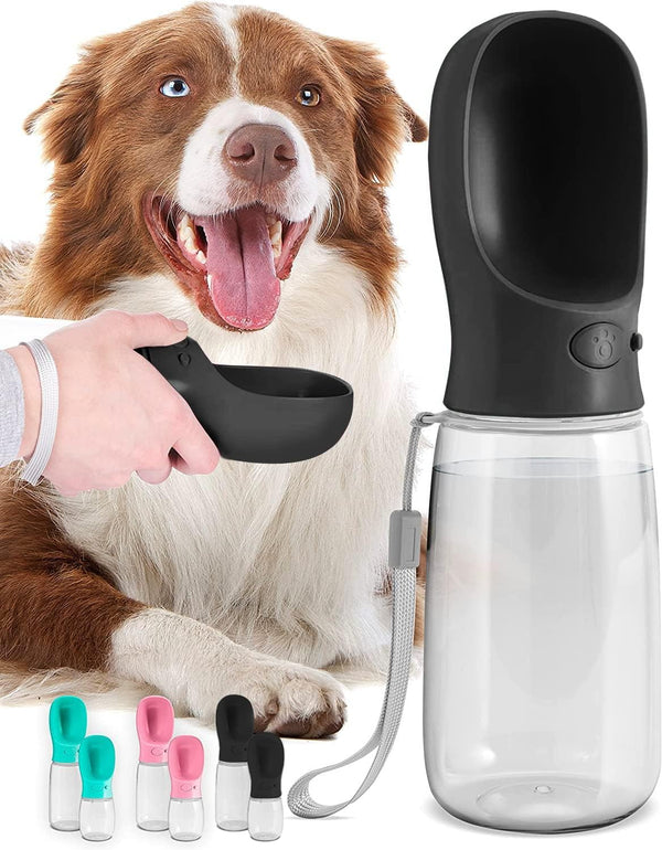 19 oz portable water bottle for dogs